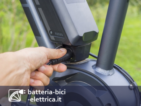 Come si ricarica la batteria della bici elettrica?