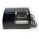 immagine di un caricabatterie deluxe Panasonic nero