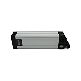 Vista laterale della Phylion XH370-12J Silverfish 37V 12Ah Compatible, con la parte superiore visibile.
