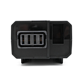 Collegamento alla bicicletta della batteria per bicicletta Shimano Steps BT-E6000.