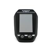 Vista frontale del Shimano Steps SC-E6010 con il display e i pulsanti chiaramente visibili.
