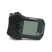 Vista frontale del Shimano Steps SC-EN500 con il display e i pulsanti chiaramente visibili.
