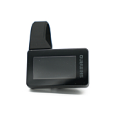 Vista frontale del Shimano Steps SC-EN600 con il display chiaramente visibile.
