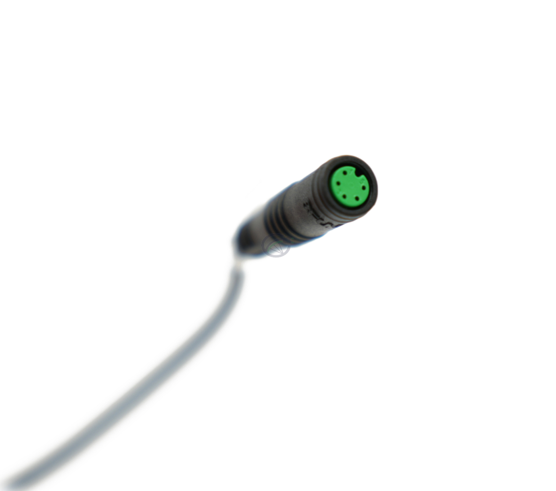 Primo piano della connessione del Bafang DP C18 UART.



