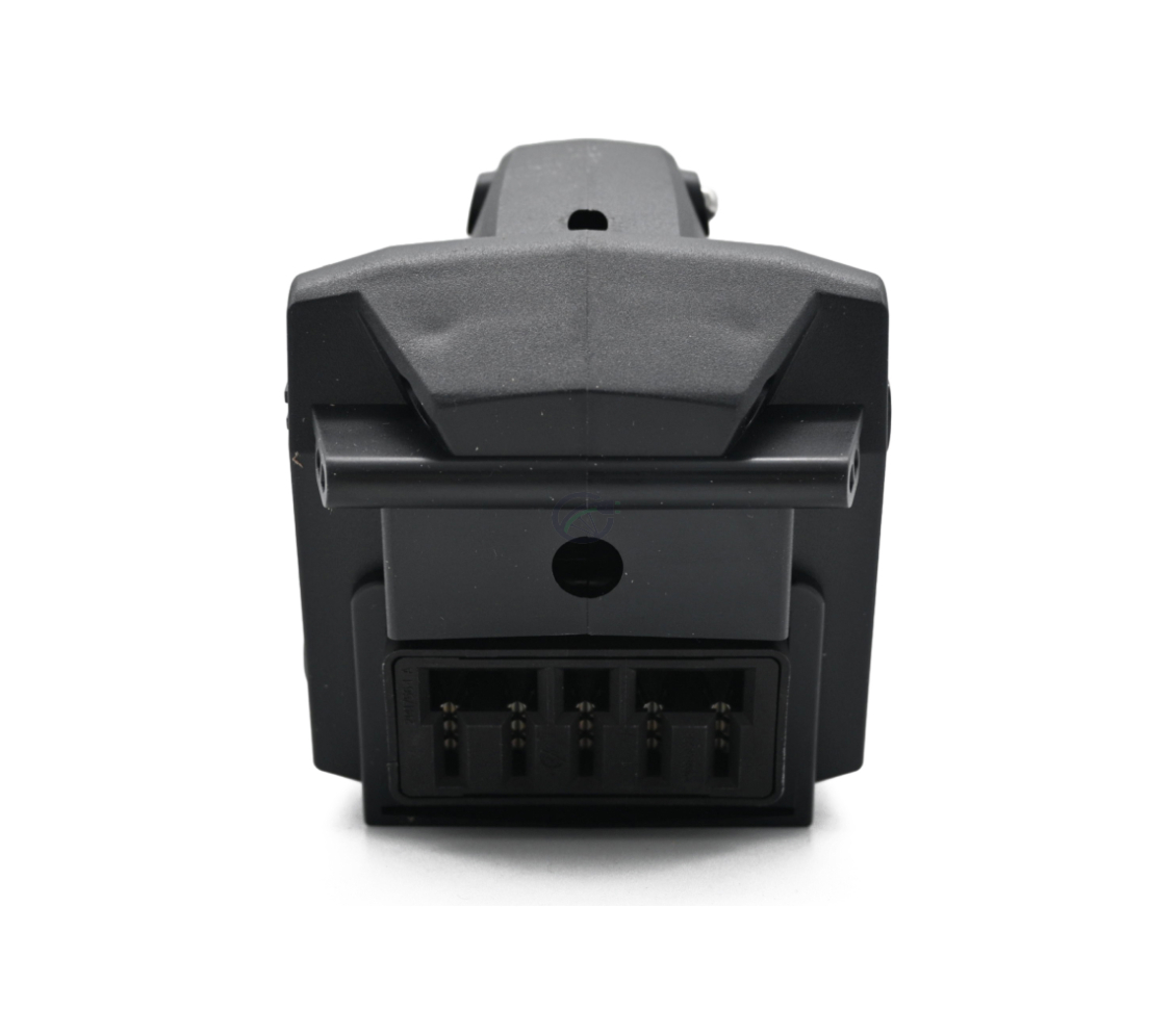 Vista frontale della batteria per bicicletta Bosch Classic 400 Frame