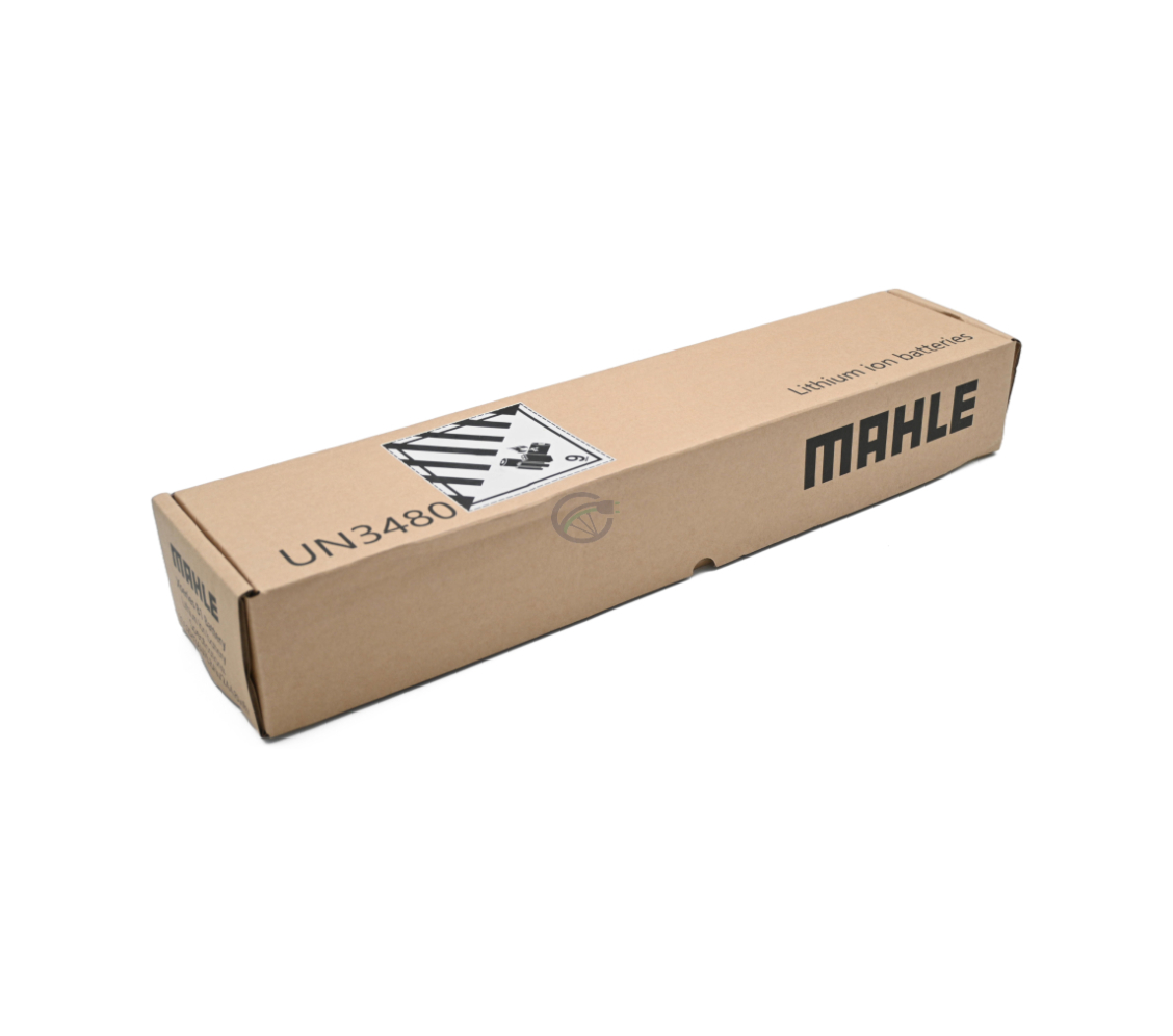Scatola in cui viene consegnata la batteria per bicicletta Mahle X35 B1-D Smart