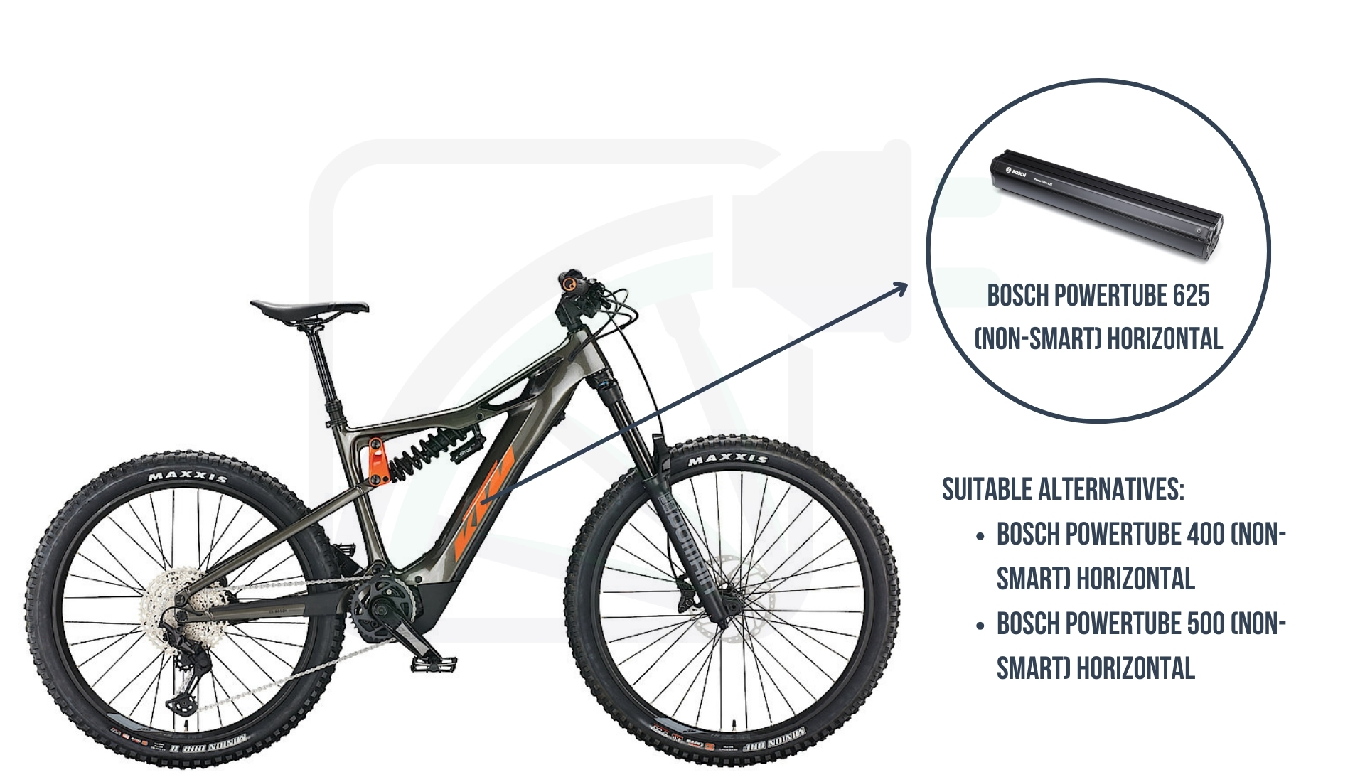 KTM Macina Prowler Pro 2022 Bosch PowerTube non-SMART